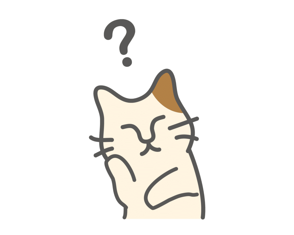 首をかしげる猫 Neco Memo